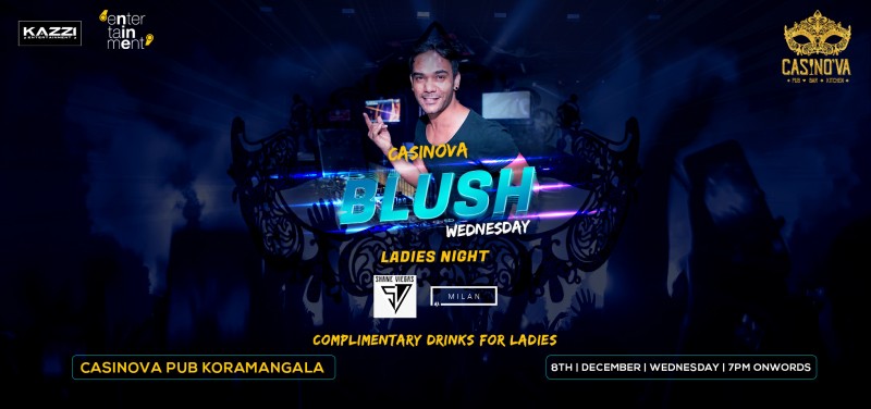 Blush Wednesday | Casinova Pub